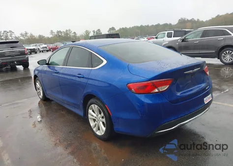 2015 Chrysler 200 Limited from USA, damaged, VIN 1C3CCCAB1FN528815